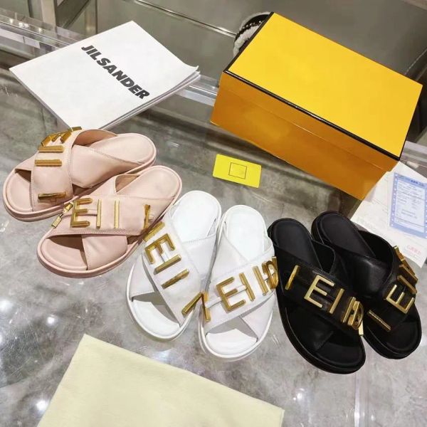

designer slipper sliders mens womens summer sandals beach slippers ladies flip flops loafers black white blue slides chaussures shoes