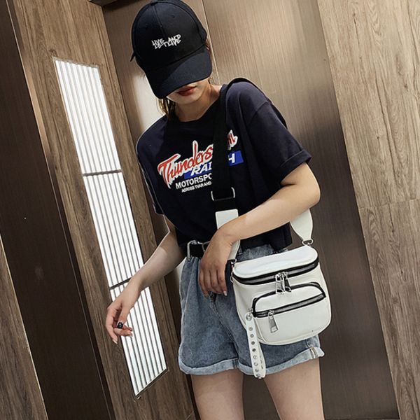 

evening bags women's shoulder bag fashion solid color casual bucket bag pu waterproof handbag zipper messenger bag sac main women'