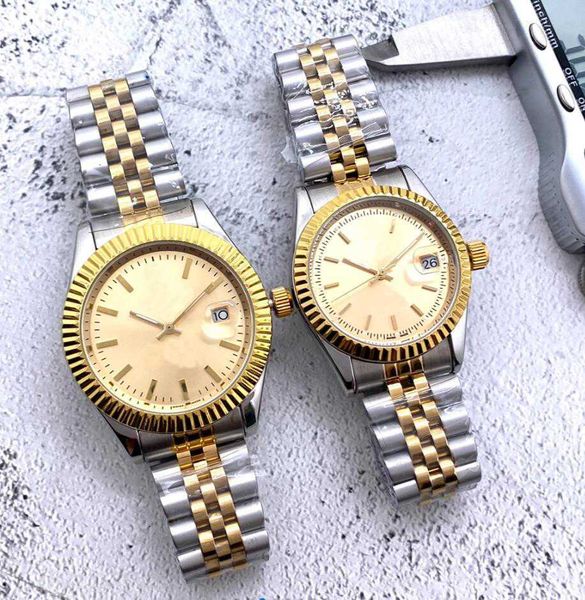 

watches- u1 automatic mechanical watch 40mm 36mm couple watches mens womens stainless steel waterproof luminous wristwatches fhsj743, Slivery;golden