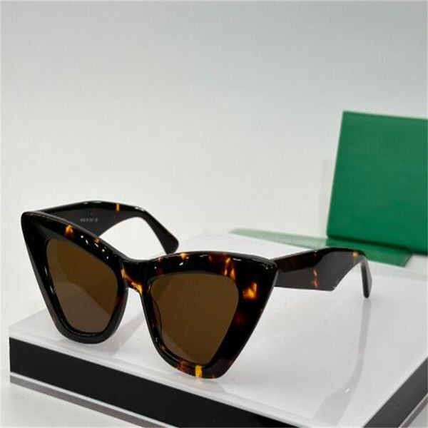 

10a havana brown cat eye sunglasses for women 1101s shades fashion sun glasses designers sunglasses occhiali da sole uv400 protection eyewea, White;black