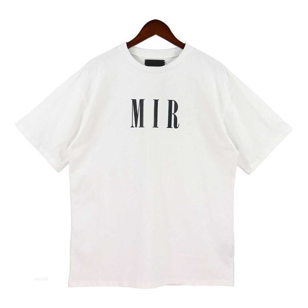 

mens designer t shirt men womens tees with letter pattern print man casual oversize hip hop cotton t-shirts, White;black
