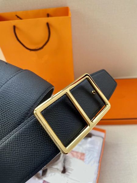 

luxary belt fashion belt man designer belt man 3.8cm width 110-125cm double-sided adjustable waistband gold silver black buckle stee genuine, Black;brown