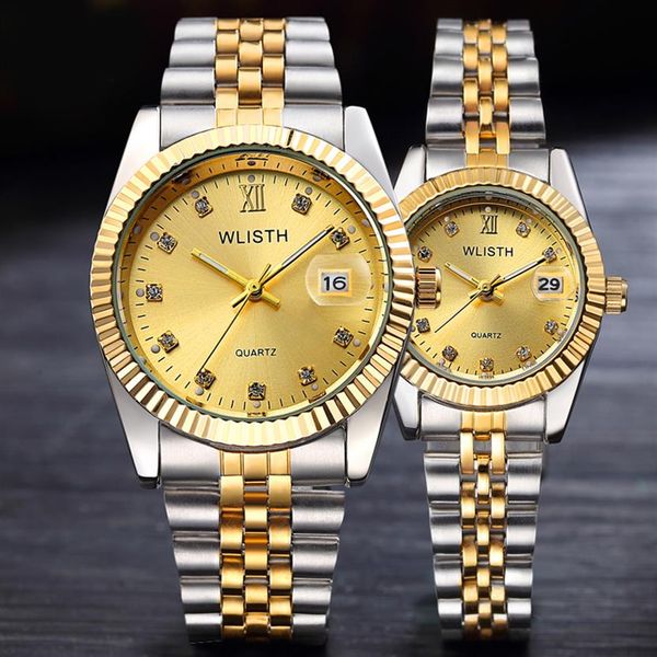 

reloj hombre 2017 men wrist watch mens watches brand luxury women watch diamond clock automatic date saat relogio masculino fe2204, Slivery;brown