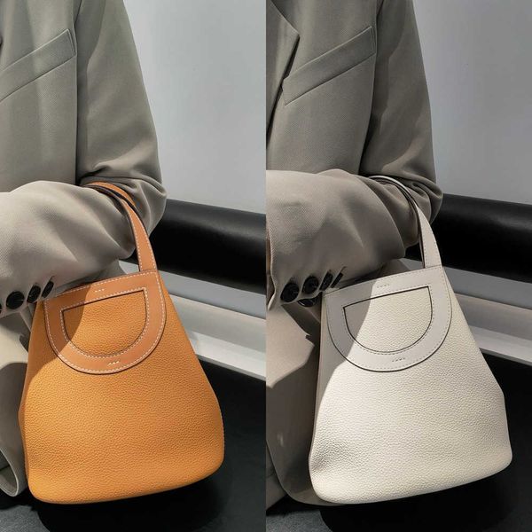 

designer luxury vegetable basket bucket large capacity shoulder commuter bag picotin