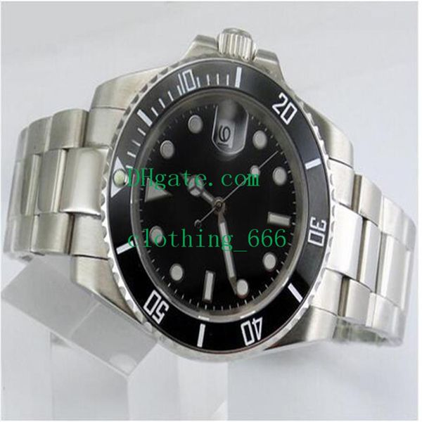 

women watch stainless steel 35mm sapphire glass asia 2813 automatic ceramic bezel sub ladies wristwatches2903, Slivery;brown