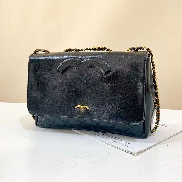 

chanei designer bags crossbody bag genuine leather shoulderbag handbags for women satchelbags wallet purse high-capacity 35x27x10cm