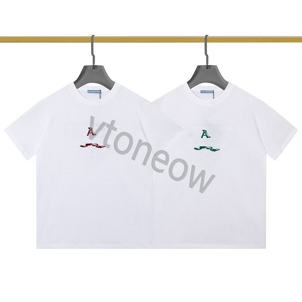 

mens designer tees luxury fashion men's t-shirts mens womens tees brand short prades sleeve hip hop streetwear clothing clothes, White;black