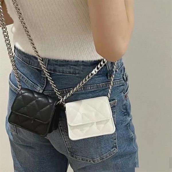 

fashion women wallets leather letter retro chain designer women cross body bag shoulder bags classic pure color handbags change wa2401, Red;black