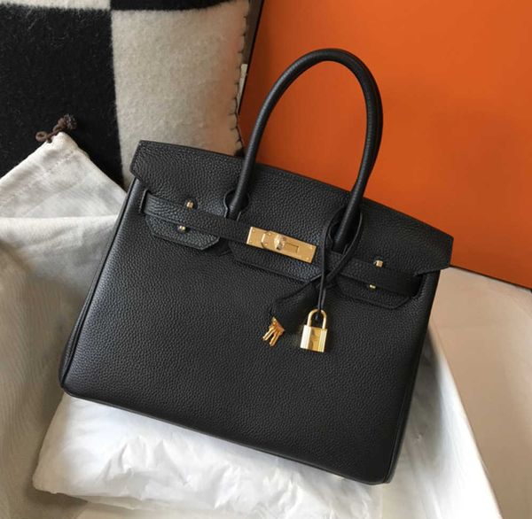 

totes 7a bag women purse designer tote bag handmade luxury handbag classic fashion togo leather wallet sac de luxe femmes