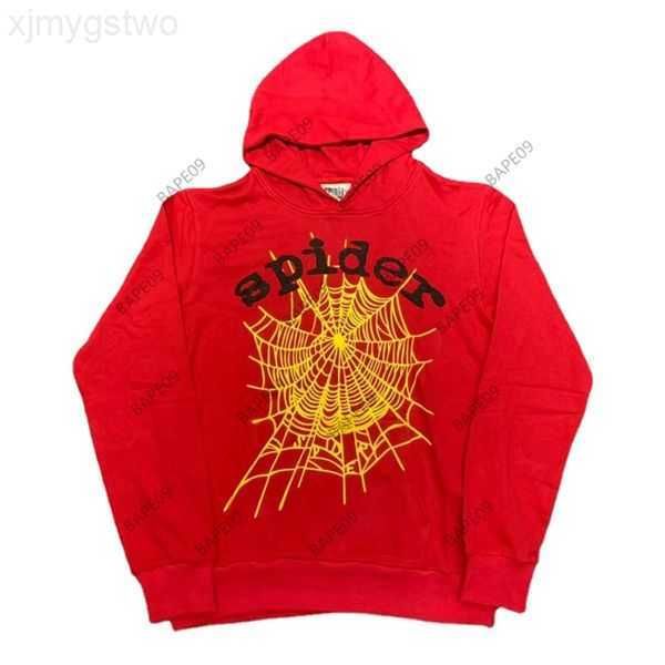 

pullover black sp5der young thug 555555 angel hoodies men shoe printing spider web sweatshirts designer women red hoodie 1omdg