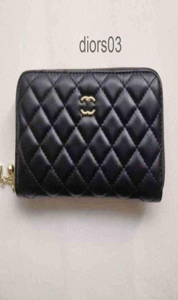 

handbag channel bag wallet womens mens lovers new soft leather women039s long zipper lingge card wallet large capacity hand mob1551299, Red;black