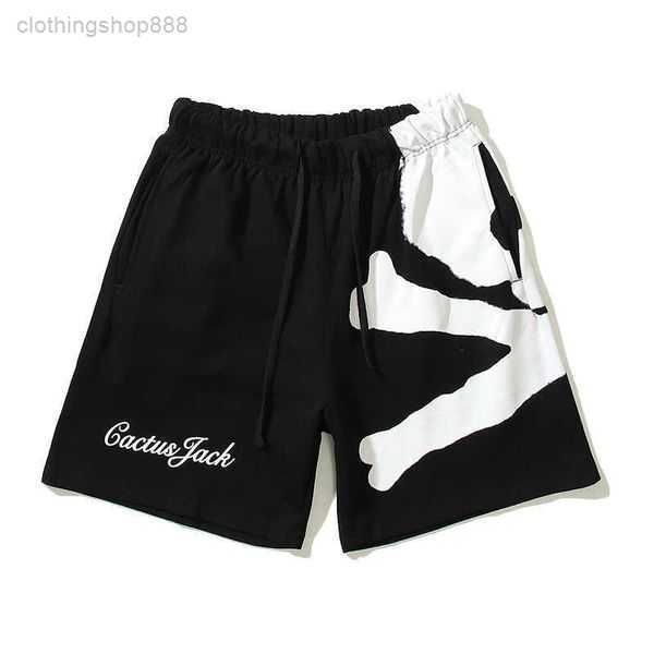 

men's shorts 2023 high street cactus jack branded pants bomi qfh2, White;black