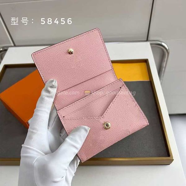 

m58456 envelope card wallet purse women bag luxury genuine leather handbag clutch cross body shoulder bags underarm hobo genuine leather wit
