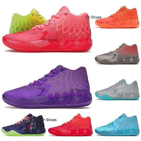 

sports 2023 basketball shoes lamelo ball 3 balls mb.01 trainers mens queen city rick and morty galaxy ufo rock ridge red not from here black