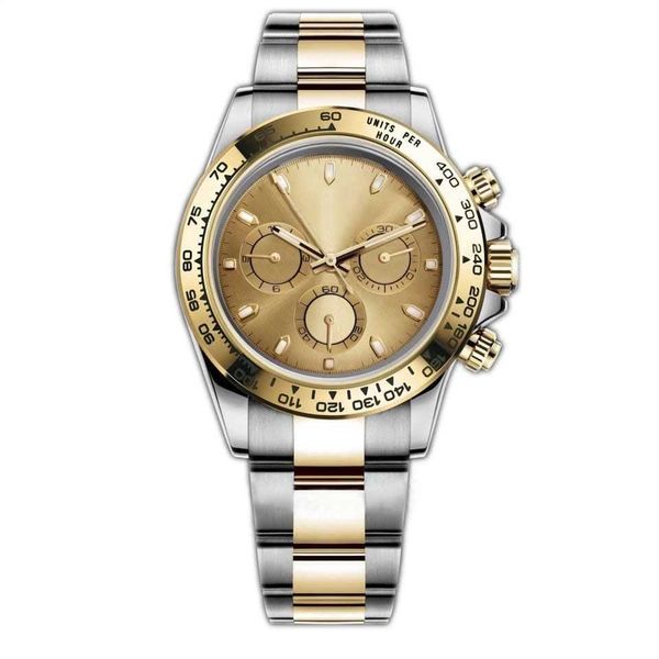 

mens watch designer quartz watchs automatic 41mm ceramic watch fashionable classic style stainless steel luminous sapphire wristwatches mont, Slivery;golden