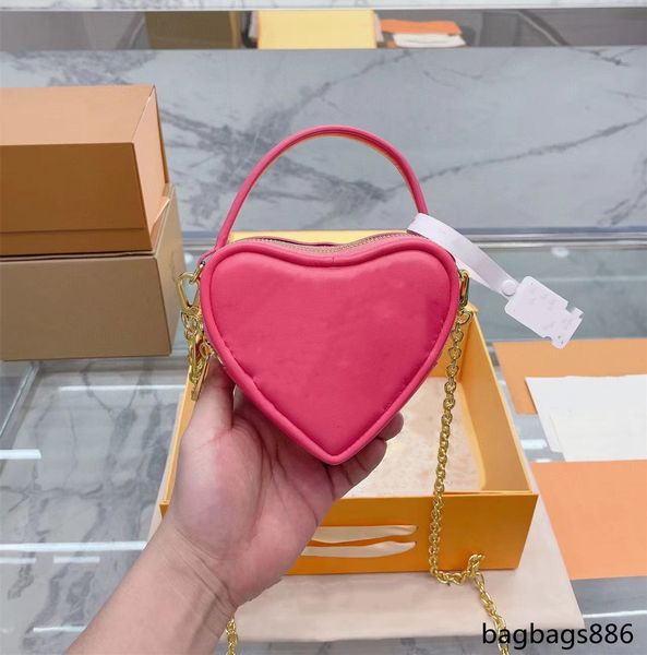 

23 women ss before bag valentine's day love style vanity cosmetics and processing mini lovely crossbody shoulder bag gold chain heart z