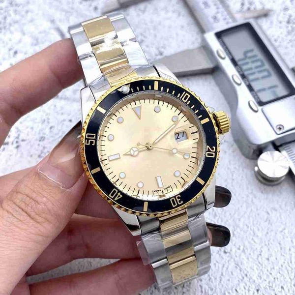 

men watch stainless black blue batman ceramic bezel luxury mens automatic movement gmt self-winding men watches wristwatches tag heuerity js, Slivery;golden