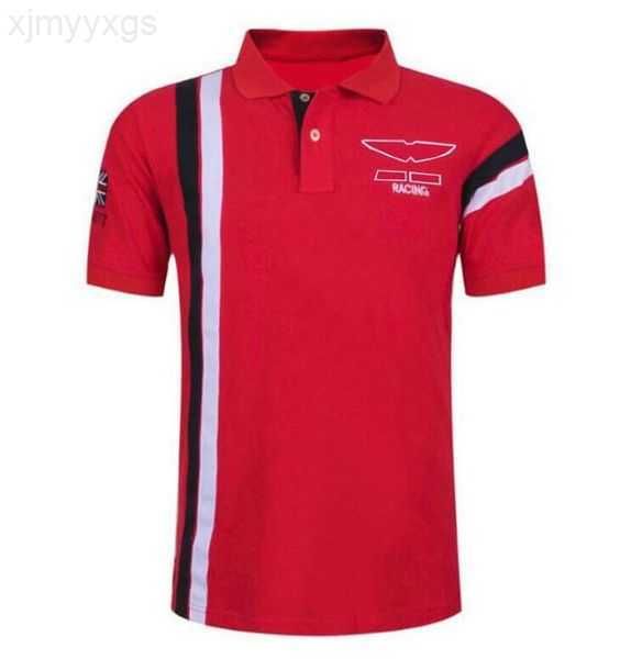 

f1 t-shirt new team level equation racing suit short-sleeved polo shirt transmissions print car work clothes customized 9or7g, White;black