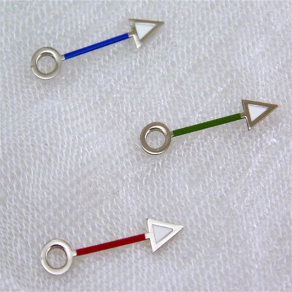 

1piece red blue green watch hands for mingzhu 3804 gmt movement hand p350280y