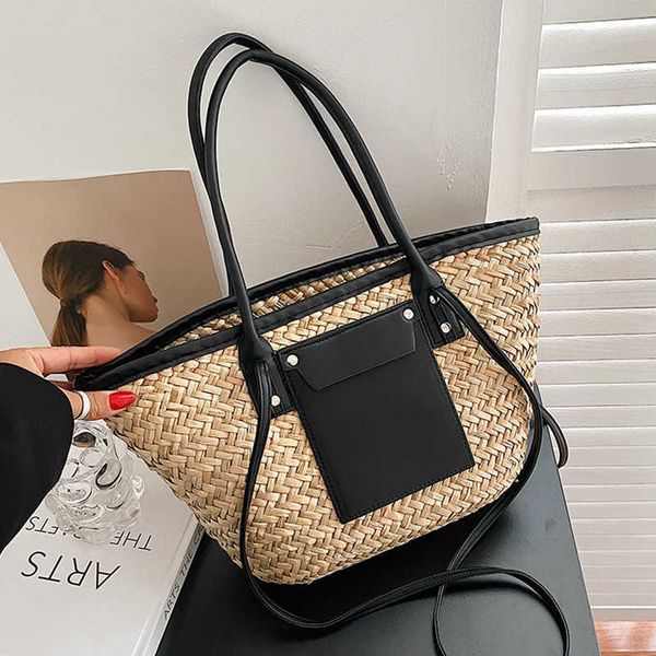 

evening bags 2023 beach basket summer bag straw bag fashion beach bags big rattan crossbody shoulder bags large woven bag handmade handbags