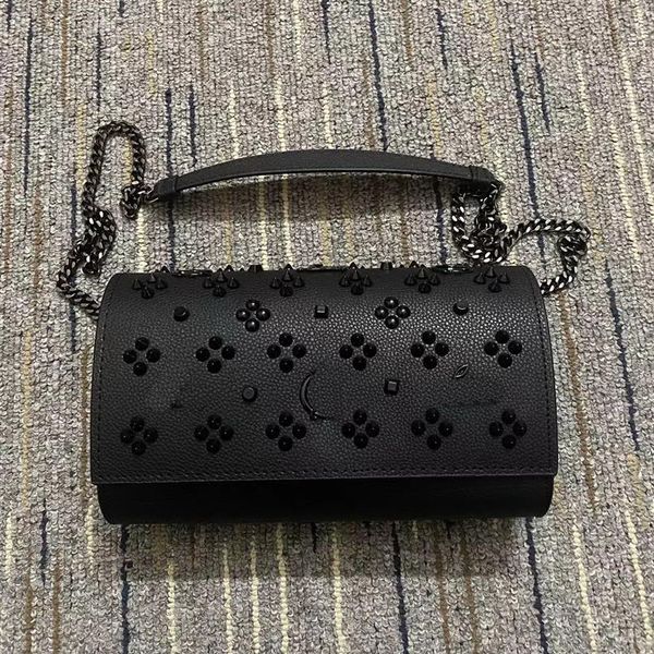 

evning bags for redbottoms brands fashion handbags genuine leather rivet chain crossbody women luxurys shoulder bag312e