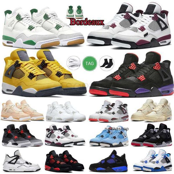

designer basketball shoes 4 4s men women pine green military messy room pn dust seafoam midnight navy thunder lightning jumpman sports aweso