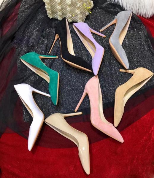 

gianvit ross woman fine highheeled shoes pumps 105cm wedding dress womens pointed toe leather shoe nude black luxury designers d2695180