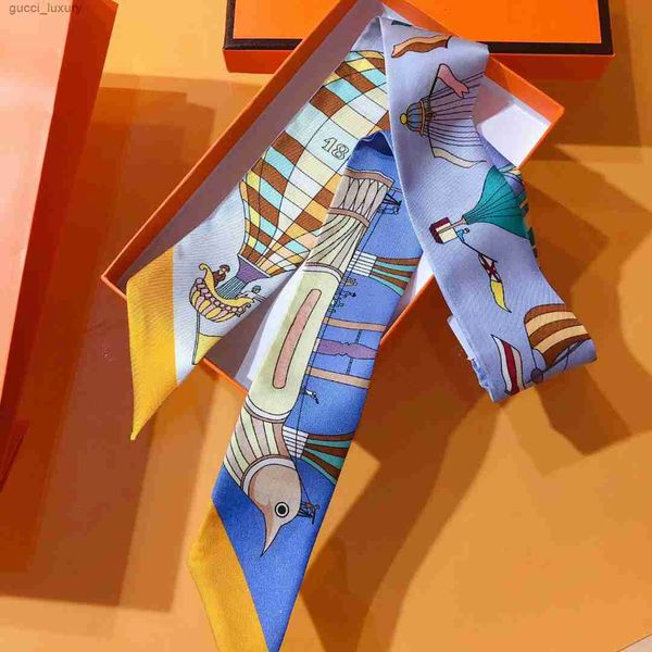 

luxury silk scarf women designer scarf fine print the sky is the limit for imagination a gorgeous colour palette fashion classics, Blue;gray