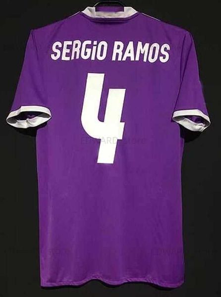 

madrid retro soccer jerseys long sleeve football t shirts guti ramos seedorf carlos 13 14 15 16 17 18 ronaldo zidane beckham raul 00 01 02 0, Black