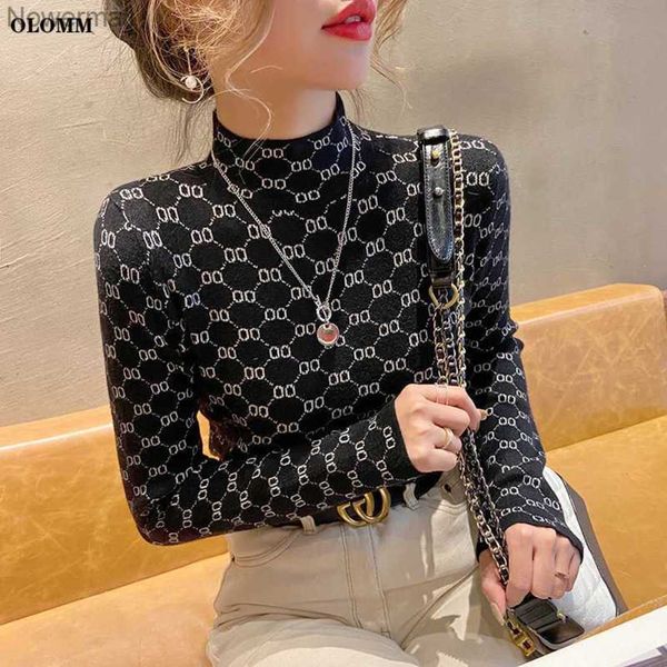 

keeps 2023 ggity ggsity womens stretch turtleneck sweater warm o letter ribbed knitted pullover y2k new fashion punk for autumn and winter20, White;black