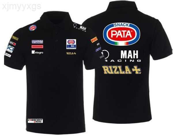 

motorcycle polo suit 2022 summer new f1 racing short sleeve same style customization 2g3xp, White;black