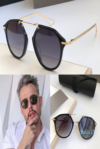 

new sunglasses for men model vintage sunglasses koh fshion style round frame uv 400 lens come with case selling st7746334, White;black