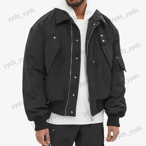 

men's jackets 21fw-alyx-1017 jacke men's women 1 1 zipper cotton jacket alyx jacket t230421, Black;brown