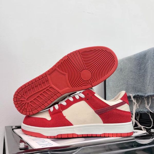 

2023 designer men women skateboard shoes sneakers fashion low cut lace-up leather casual outdoor comfortable non-slip walking flats 36-44, Black