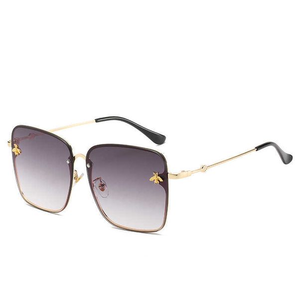 

the new box is thin versatile sunglasses and little bee decoration copy, White;black