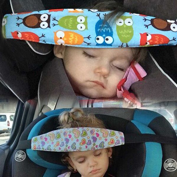 

pillows 1pc infant car seat head support children belt fastening belt adjustable boys girls sleep positioner baby saftey pillows w0421