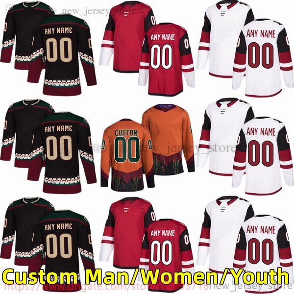 

custom s-6xl movie college hockey wears jersey embroidery 9 claytonkeller 16 maxdomi 23 oliverekman-larsson 7 keithtkachuk 19 shanedoan 97 j, Black