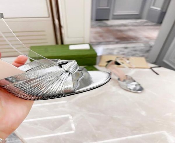 

sandal designer shoes slides heels women dress luxurious sandals high heel 105cm italian genuine leather bottom matchcing si9615149, Black