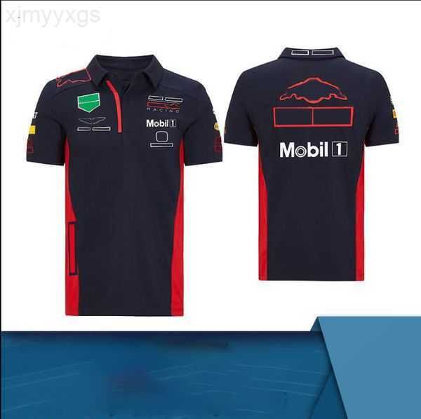 

2022 summer new f1 formula one polo shirt breathable quick-drying short sleeve same custom 7fz61, White;black