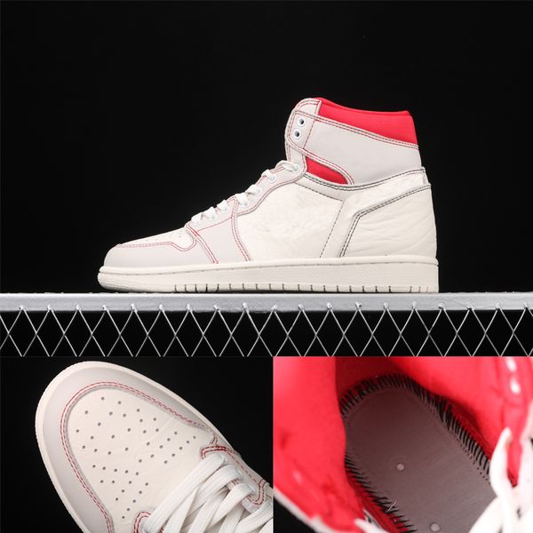 

jumpman 1 mens womens basketball shoes high 555088-160 phantom men women designers sports sneakers trainer shoe