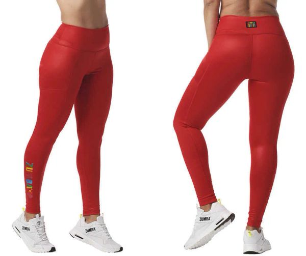 

new fashion yoga outfits zw wear womens trousers sports running capri tight trousers zumba pants dance wear feel good dance good long leggin, White;red