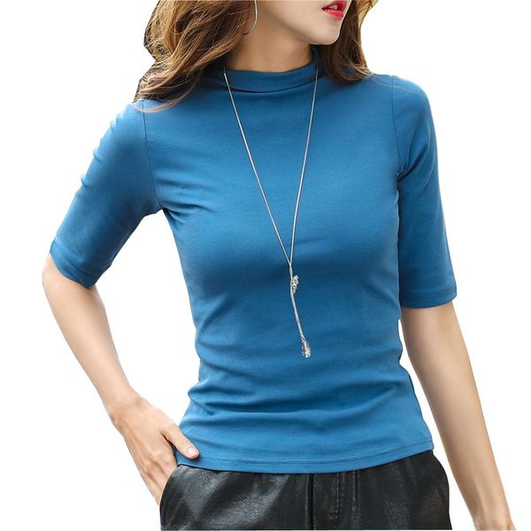 

t-shirt 2022 spring summer t shirt women korea style half sleeve tshirt cotton slim fit women tshirt tee shirt femme plus size s3xl, White