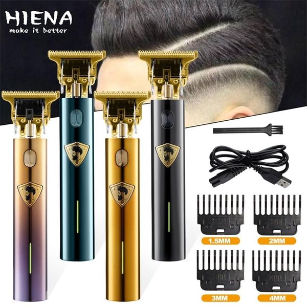 

electric men's shaver trimmer for men barber razor cordless t9 hair cutting machine beard shaving machine wireless 220222198g
