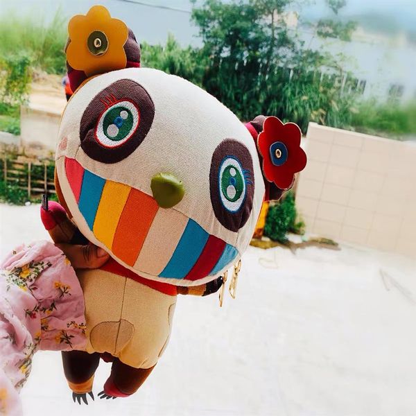 

murakamitakashikaikaikaikai doll l suitcase colorful luggages handbags handbag backpacks japan shoulder travel panda kids 308m