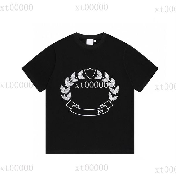 

22ss designer letter printed t shirts tee sweatshirt fashion high street short sleeves summer casual t-shirt breathable men women 269k, Black;brown