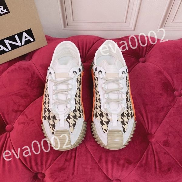 

2023 new men sneakers shoewomen casual shoes genuine leather shoes lace up designer women men, Black