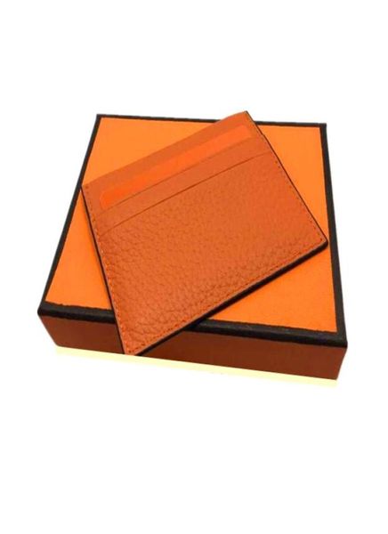 

credit card holder wallet 100 genuine leather business id holder small pocket bag 2023 new fashion slim card case fo7967811, Brown;gray