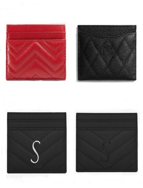 

of famous fashion brand women039s card holders purse sells classic card bag leather designer wallet with serial nu8518233, Red;black