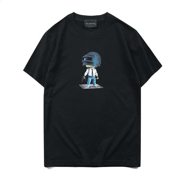 

2023 t shirt wp.snail fashion brand 3d cartoon printing loose short sleeve men's and women's t-shirt couple summer dress, White;black