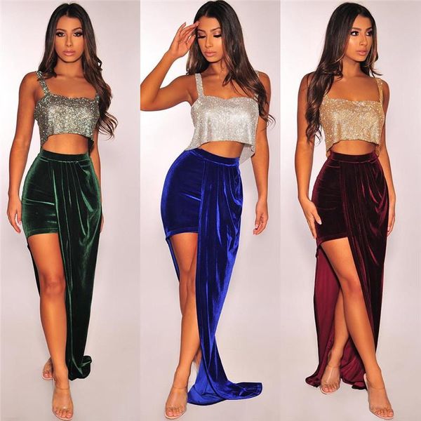 

tanks bling 3 colors strap women nightclub party performance costume high quality, Black;white